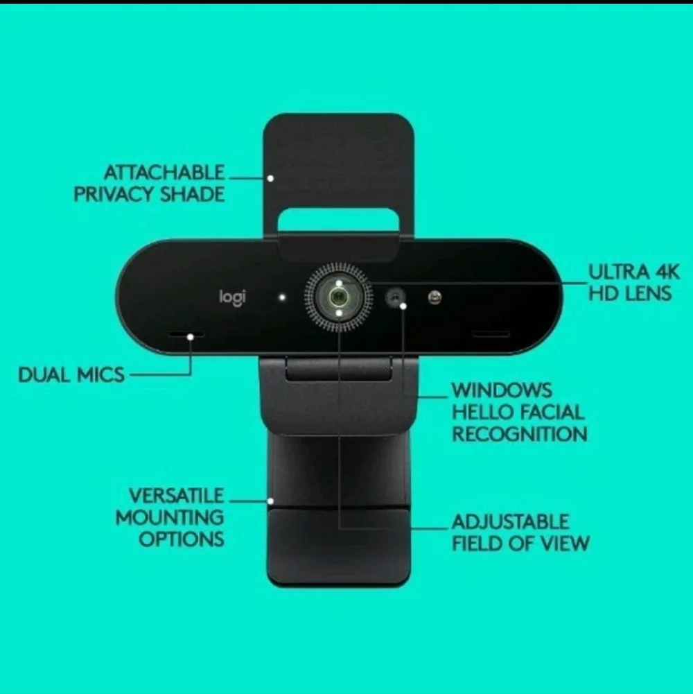 Logitech Brio 4K Webcam Pro